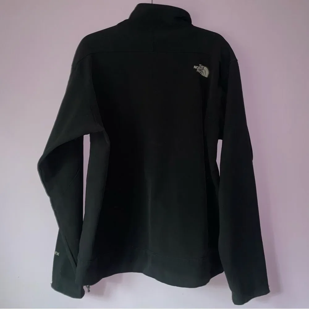 The North Face Size XL Apex Bionic Black Soft Shell Jacket Outdoor Hiking